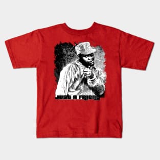 Just a Friend//Sketch Style Kids T-Shirt